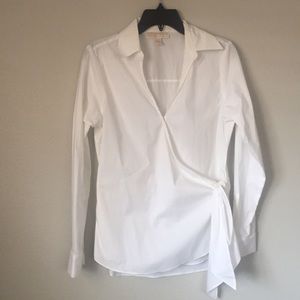 Michael Kors wrap blouse
